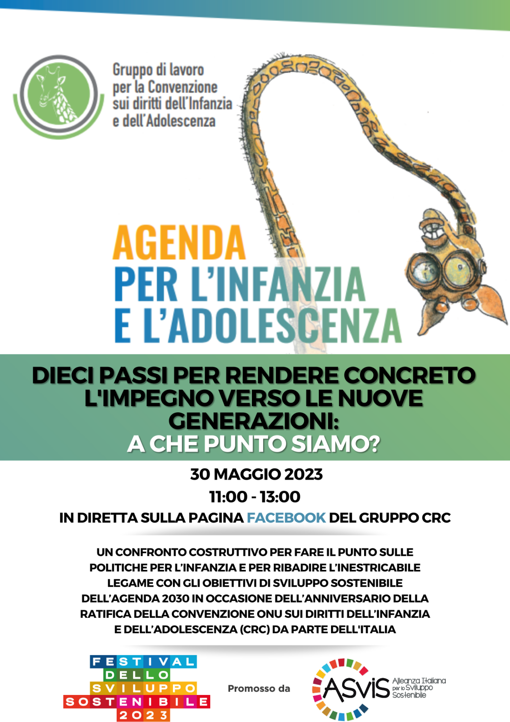 30 maggio Gruppo CRC Festival ASVIS