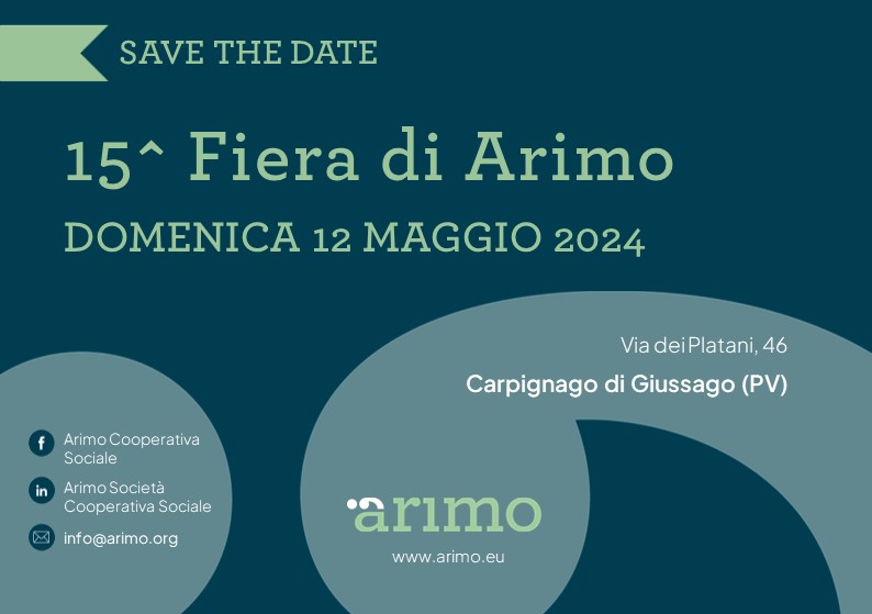 Save the date Fiera Arimo 2024