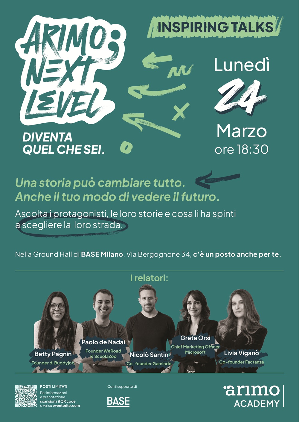 24 marzo Arimo Next Level Locandina
